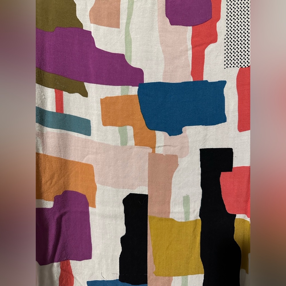 t.la Abstract Mixed Material Top - Picture 3 of 4
